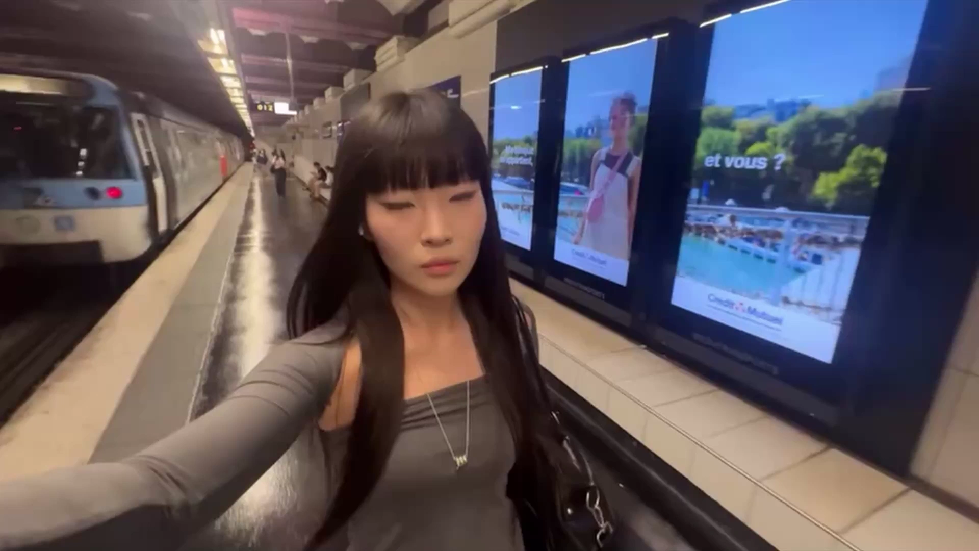 Slow motion effect still