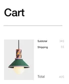 Cart website
